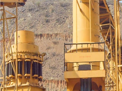 primary and secondary stone crushers .