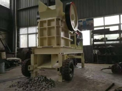 Costeffective portable crushing equipment .