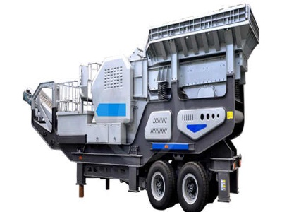 particle size distribution in crushing unit of .